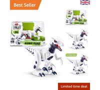 Dynamic Walking Robo Raptor Toy - The Ultimate Interactive Dinosaur Experience