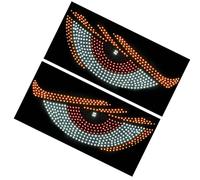 Dynamic Windshield Eye - Automotive Flexible Light, Car Headlamp, Animated Beam Accessory, Ambient Signal with Adjustable Mount Design | RGB Windshield Eye Light for Vehicle Front Rear Decorat