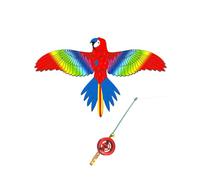 Dynamic Wing Kite Flying Fishing Rod Child Beach Flying Vacation Outdoor Backyard Family Activity Fishing Hook Dynamic Wing Kite