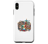 Dynamic World Culture Design with Iconic Symbols - S34 Case for iPhone XS Max