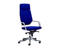 dynamic Xenon Executive Chair Basic Tilt Fabric Fixed Armrest Blue 125 kg Portland 640 x 650 x 1,245 mm