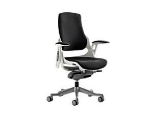 dynamic Zure Executive Chair Synchro Tilt Fabric Height-Adjustable Armrest Black, White 135 kg Zure 690 x 700 x 1,015 mm