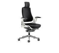 dynamic Zure Executive Chair Synchro Tilt Fabric Height-Adjustable Armrest White 135 kg Zure 690 x 700 x 1,225 mm