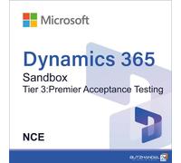 Dynamics 365 Operations - Sandbox Tier 3:Premier Acceptance Testing