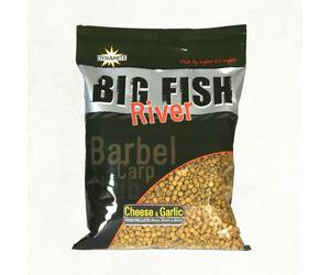 Dynamite Baits Big Fish River Cheese & Garlic Pellets 4, 6 & 8mm 1.8kg