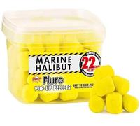 Dynamite Baits Bouillettes Fluo Pop-Ups Marine - 162g - D.22mm - Fluro Yellow - ADY040870