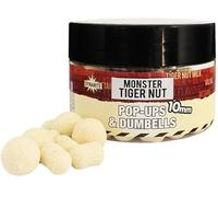 Dynamite Baits Bouillettes Fluo White Pop-Ups & Dumbells Monster Tigernut - 42g - D.10mm - ADY040326