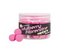 Dynamite N-Ticers Mulberry Florentine Wafters 14mm, Fluro Mauve, Includes Essential Oil and Palatants, Long Term Attractor Release, Needle Friendly Texture.