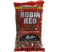 Robin Red Drilled Pellet 15mm, Red One Size