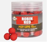 Dynamite Baits Robin Red Fluro 15mm Pop-Ups, Hi-Vis Fluro Red, Super Buoyant Boilies, Ideal for Ronnie and Stiff Hinge Rigs