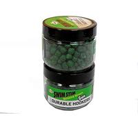 Dynamite Durable Hook Pellet – Swim Stim Soft Hookers – 6mm Betaine Green