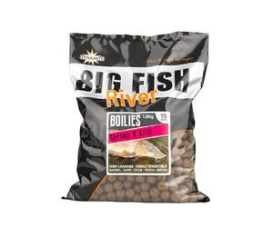 Dynamite Big Fish River Shrimp & Krill Boilies | 15mm 1.8kg | for Barbel and Chub
