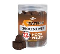 Dynamite Baits Catfish Hook Pellets with Belachan, Bloodied Eel, Chiken Liver and Marine Halibut Variation (Chiken Liver 22mm-60g)
