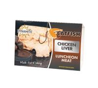 Dynamite Catfish Chicken Liver Luncheon Meat 250g, Durable Texture, Fishery Friendly, Hair-rig or Hook Direct, Very Attractive Chicken Liver flavour.