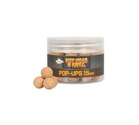 Dynamite Hot & Crab & Krill Pop-Ups 15mm, Super Buoyant Boilies, Resilient Hook Bait.
