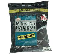 Dynamite Marine Halibut Pellets Pre-Drilled 21mm 350g, Brown, One Size