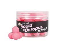 Dynamite N-Ticers Squid & Octopus Pop-Ups 12mm, Super Buoyant Hi-Vis Pop-ups, Highly Flavoured, Ideal for Ronnie and Chod Rigs, Long Term Attractor Release.