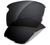 Dynamix Polarized Replacement Lenses for Oakley Flak 2.0 XL - Multiple Color Options black Size: Fit Flak 2.0 Regular 59mm