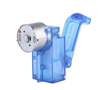 Dynamo Handheld DC Crank Generator School Educational Generator Kits with LED Light and Clip Cords