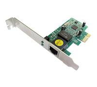 DYNAMODE 1-Port PCI Express Gigabit LAN Ethernet Network Adapter Card with Riser Bracket