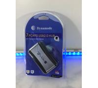 DYNAMODE - 7 Port USB 2.0 Hub - Mains Powered FREE UK P&P #152