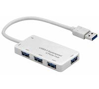 DYNAMODE DYNA-USB3-HB-4PM Super-Speed USB 3.0 4-Port Compact Pocket Hub - Black