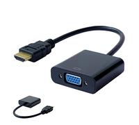 Dynamode HDMI To VGA Adapter - Male To Female 1080P Cable Converter for Computer Desktop, Laptop PC Projector, HDTV, Chromebook, PS3/4 Raspberry Pi, Xbox