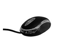 Dynamode INA-67 3 Button USB Optical Mouse with Scroll Wheel - Black