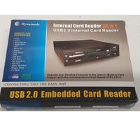 Dynamode USB 2.0 Internal Card Reader 6-Slot Internal All-in-One Card & Screws