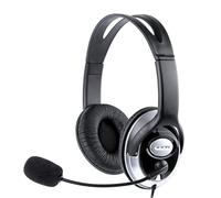 DYNAMODE - USB Stereo Headset with Boom Mic - Skype Compatible
