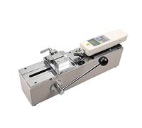 Dynamometer Digital Harness Terminal Pull Tester Machine Manual Tensile Testing Horizontal Digital Display Force Gauge Test Bench(Ditital 500N)