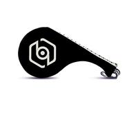 Dynamometer Force Test Kick Pad Boxing Taekwondo Kickboxing Power Meter Paddle Impact Measure(Nero)