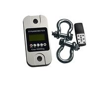 Dynamometer High Precision Infrared Control Tension Meter Wireless English Version Dynamometer with Shackle for Industry Use N/kg/Lb/oz.(50 Tons with Shackle)