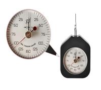 Dynamometer, Portable Tension Pressure Meter Type Analog Force 30G 50G 100G 150G 300G 500G Double Pointer for Sport Home School Use(ATG-300-2)