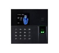 Dynamometers, Time Clock,Attendence Machine Smart Fingerprint Time Attendance Machine Punch Machine Real Voice Automatically Generates