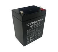 Dynamp 12DS-2.9 12V 2.9Ah VRLA AGM Maintenance-Free Rechargeable Battery - Durable SLA Backup Power for Security Systems, LED Lighting & Portable Devices, 79x55x102mm, 1.2kg, F1 Terminal, ABS Case