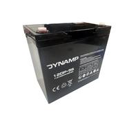 Dynamp 12V 56Ah Deep Cycle AGM Battery, VRLA Maintenance-Free, 220 x 150 x 205mm