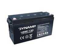 Dynamp 12V AGM Deep Cycle Battery for Energy Storage and Cyclic Use, 134Ah, 12DP-134 - F12 M8 Terminals