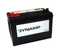 Dynamp 95Ah Leisure Battery Lead-Acid 12V With Dual Terminals - DM27H for Motorhomes, Caravans, Boats and deep cycle leisure applications