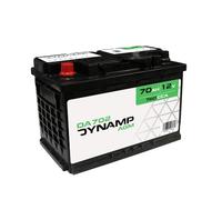 Dynamp DA702 AGM 12V 70Ah Leisure and Standby Battery, 760A CCA, 278x174x189.5mm, 20.30kg