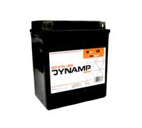 Dynamp DTX7L-BS 12V 6Ah AGM Motorcycle Battery, YTX7L-BS Equivalent, Sealed Maintenance-Free