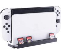 Dynas Nintendo Switch Oled Wall Mount Bracket - With Game Slot Holders