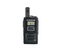 Dynascan 3A Walkie Talkie PMR446 with USB-C PMR446 walkie-talkie for general use, featuring 16 channels, VOX function, vibration alert and USB-C