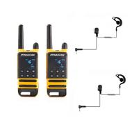 Dynascan P19 Pair of License-Free PMR-446 Walkie-Talkies with Case Pair of PMR-446 Walkie-Talkies with Case. Range of up to 10 km, hands-free,