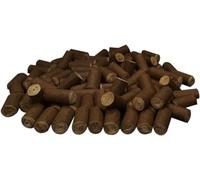 DYNASCO 200 Pack Natural Corn Husk Filter Tips, Ø8mm, Suitable for Most Pre Roll Machines and Rolling Papers