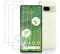 DYNASCO 3 Pack for Google Pixel 7 Screen Protector, Self-Healing TPU Hydrogel Film for Google Pixel 7, Support Fingerprint Reader, Touch Sensitive, Case Friendly