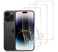 DYNASCO 3 Pack for iPhone 14 Pro TPU Screen Protector, Self-Healing HD Clear Soft Flexible TPU Hydrogel Film for iPhone 14 Pro 6.1" - Scratch-Resistant, Bubble Free, Easy Installation