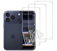 DYNASCO 3 Pack for iPhone 17 Pro TPU Screen Protector, Self-Healing HD Clear Soft Flexible TPU Hydrogel Film for iPhone 17 Pro 6.3" - Scratch-Resistant, Bubble Free, Easy Installation