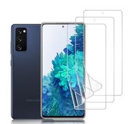 DYNASCO 3 Pack for Samsung Galaxy S20 FE Screen Protector, Self-Healing TPU Hydrogel Film for Samsung S20 FE 5G, Support Fingerprint Reader, Touch Sensitive, Case Friendly