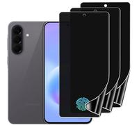 DYNASCO 3 Pack Privacy Screen Protector Compatible with Samsung Galaxy A57, Anti-Spy Flexible Soft TPU Hydrogel Film for Galaxy A57 6.7" - Support Fingerprint Unlock, High Sensitivity, Self-Healing